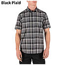 Сорочка 5.11 HUNTER PLAID SHORT SLEEVE SHIRT, 71374 Medium, Engine Red Plaid, фото 11