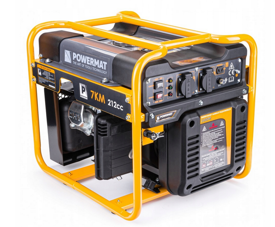 Інверторний генератор Powermat AGR-3500IM 3.5KW мідь