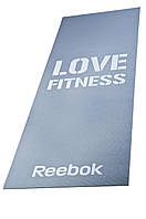 Килимок для йоги Reebok 0,4 см сірий