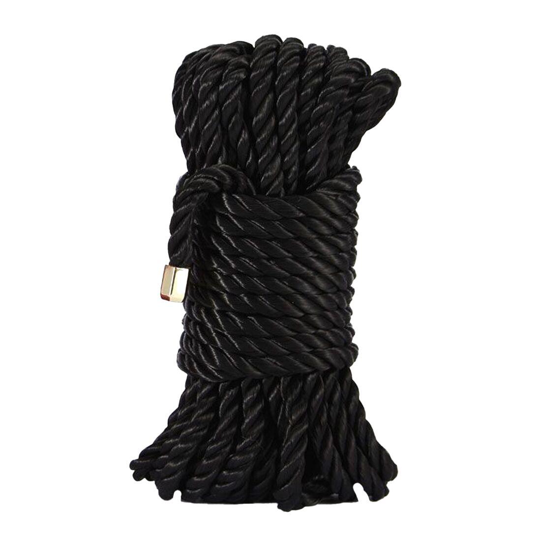 Розкішна мотузка для Шибарі Zalo Bondage Rope Black Кітті