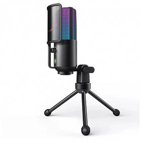 Мікрофон конденсаторний для стриму з попфільтром Fifine K669 Pro2