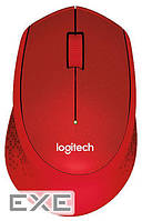 Мышь LOGITECH Wireless Mouse M330 SILENT PLUS - EMEA - RED (910-004911)