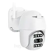 Камера відеоспостереження вулична HD1080P 2 мп WiFi TZ Outdoor Camera CF26 / Поворотна камера спостереження, фото 3