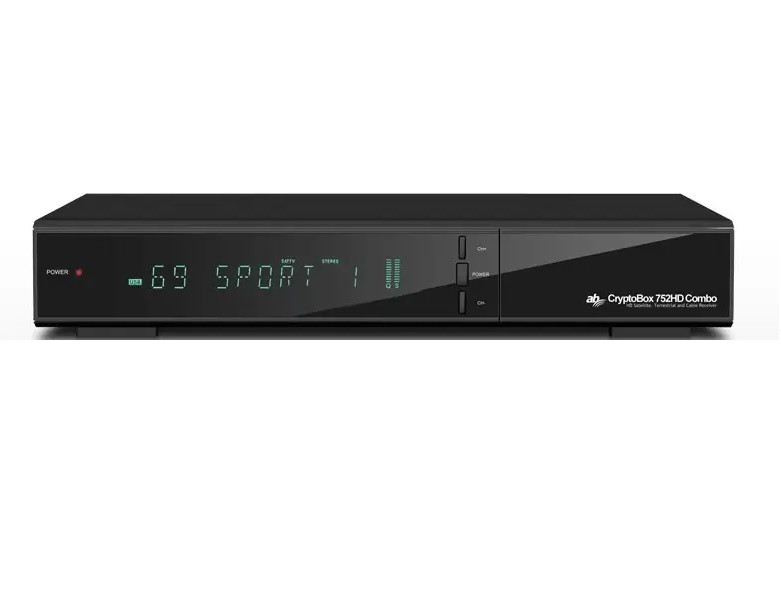 AB CryptoBox 752HD Combo DVB-T/T2/C/S/S2 комбінований супутниковий, ефірний Т2, кабельний тюнер