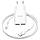 МЗП HOCO C88A Star round dual port charger set(Lightning)(EU) / white, фото 3