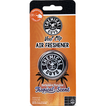 Ароматизатор для дефлектора автомобіля Chemical Guys Air Freshener Forbidden Paradise Vent Clip, Tropical Scen