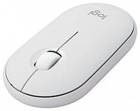 Logitech Pebble Mouse 2 M350s White, фото 2