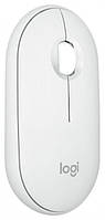 Logitech Pebble Mouse 2 M350s White, фото 3