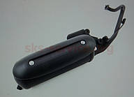 SUZUKI-50 LETS 4 CA41/43/45/46A Глушник з накладкою фірма COMATCU —Японія під оригінал