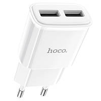 МЗП HOCO C88A Star round dual port charger (EU) / white