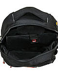 Рюкзак міський чорний es924 black спортивний шкільний туристичний сумка для ноутбука 27 л, фото 4
