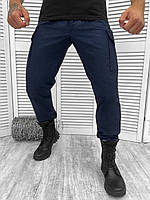 Тактические штаны рип стоп синие ВТ7626 DS