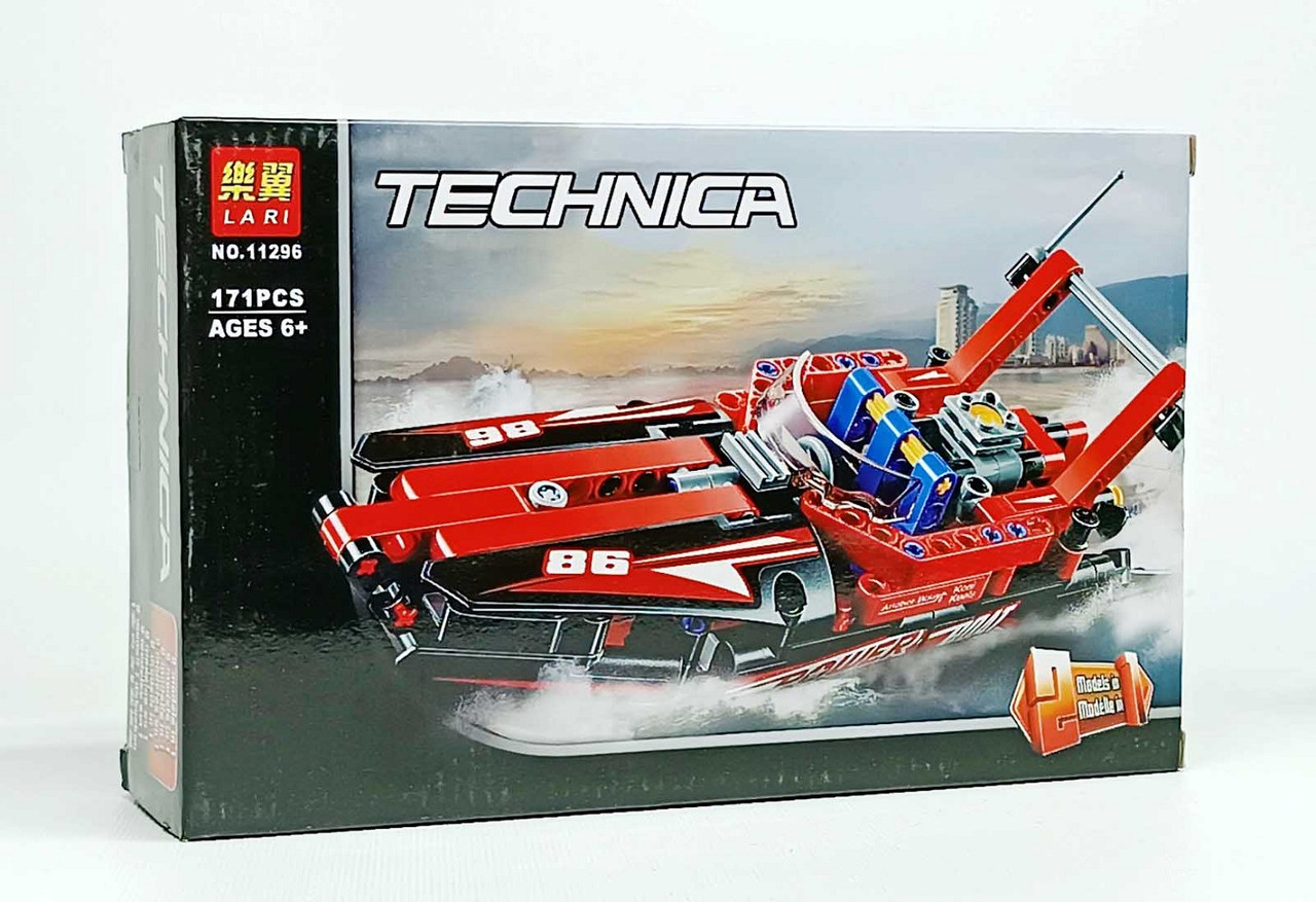 Конструктор Yg toys "Technica" Швидкісний катер 171 деталь 11296