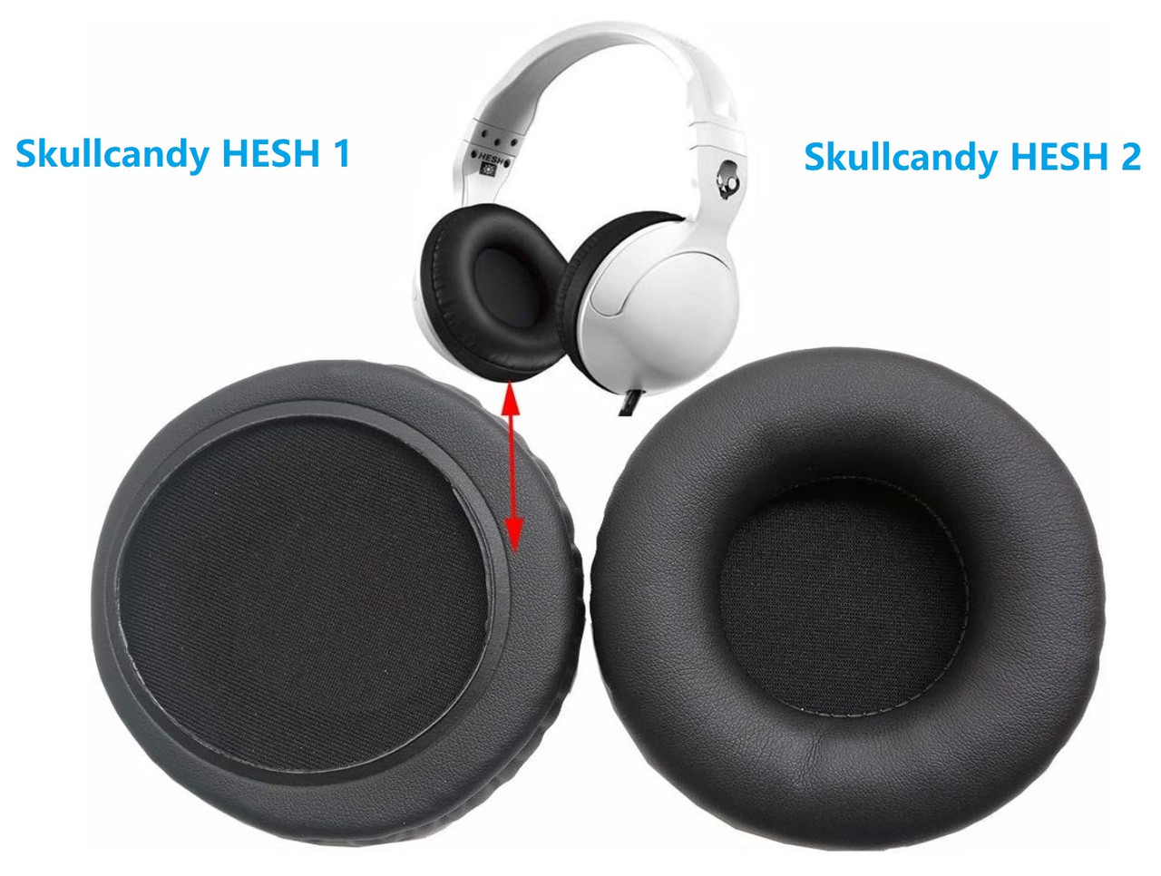 Амбушури для навушників Skullcandy Hesh 1 1 1.0 Skullcandy Hesh 2.0 2 BT, фото 1