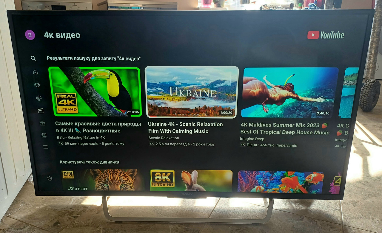 Телевізор Соні Sony KD-49XD7005 Ultra HD Android TV Bluetooth v 4.1, фото 1