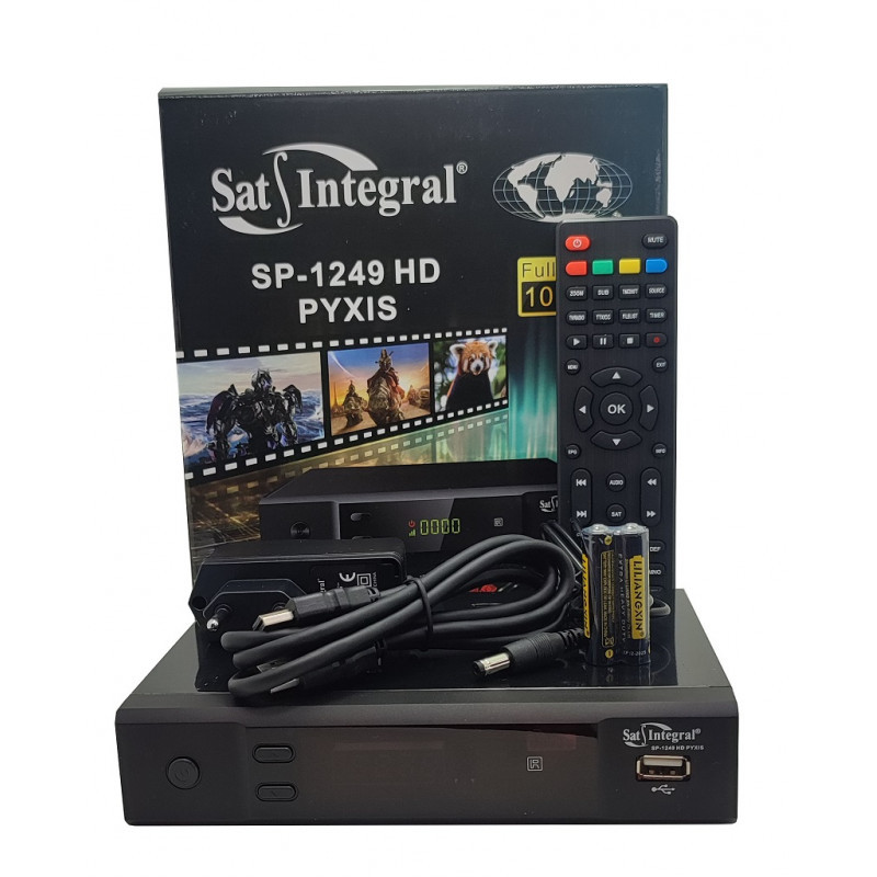 Спутниковый тюнер Sat-Integral SP-1249 HD PYXIS + прошивка