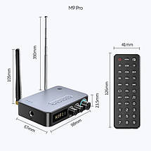 УЦІНКА NFC FM Bluetooth 5.0 приймач і передавач M9 Pro з пультом керування, фото 3