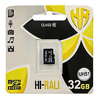 Картка пам'яті Hi-Ral UHS-I Class 10 HI-32GBSD10U1-00 32GB (7437-23137)