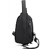 Чоловіча сумка через плаче нагрудна Baellery cross body bag сумка JXA1808 37*18 см Чорна, фото 3