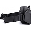Чоловіча сумка через плаче нагрудна Baellery cross body bag сумка JXA1808 37*18 см Чорна, фото 7