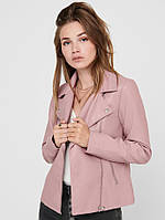 Куртка косуха, жіноча only 15205625 38 м пудра (ніжно рожева )