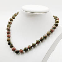 Намисто яшма круглий діаметр 10 мм