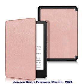 Чехол-книга BeCover Smart для Amazon Kindle Paperwhite 11th Gen. 2021 Rose Gold (707209)