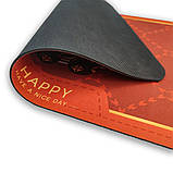 Вологопоглинаючий килимок Happy 38х58 см, діатомітовий придверний килимок для передпокою, фото 4