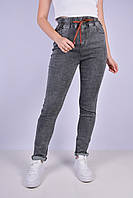 Спортивная модель Джинсы женские на резинке Стрейчевые джинсы повседневные