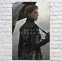 Плакат "Фрэджайл, Леа Сейду, Death Stranding", 93×60см