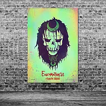 Плакат "Загін самогубців, Чарівниця, Suicide Squad, Enchantress", 60×40см, фото 3