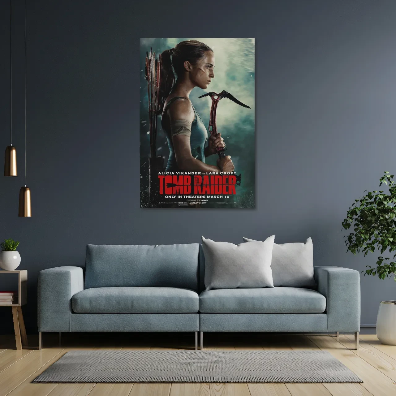 Плакат "Томб Райдер, Лара Крофт, Tomb Raider, Lara Croft", 60×41см (ID ...