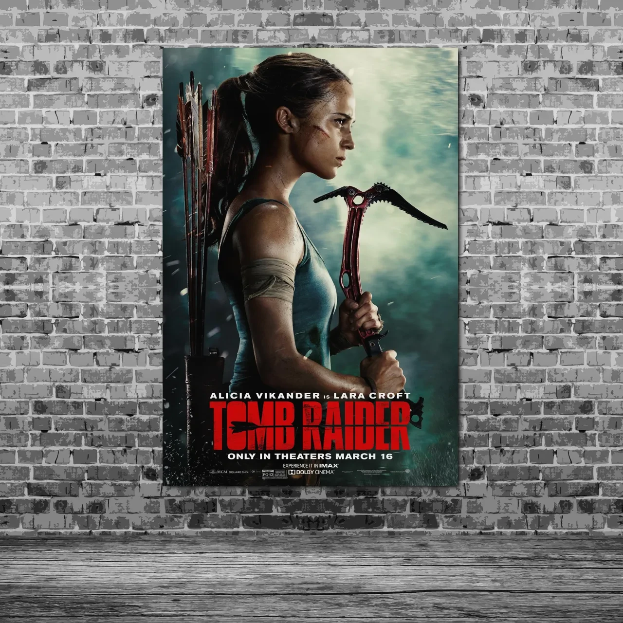 Плакат "Томб Райдер, Лара Крофт, Tomb Raider, Lara Croft", 60×41см (ID ...