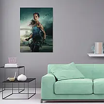 Плакат "Томб Райдер, Лара Крофт, Tomb Raider, Lara Croft", 60×44см, фото 2