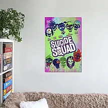 Плакат "Загін самогубців, Suicide Squad", 60×40см, фото 2