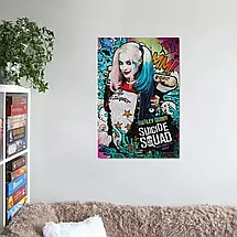 Плакат "Загін самогубців, Гарлі Квінн, Suicide Squad, Harley Quinn", 60×40см, фото 2