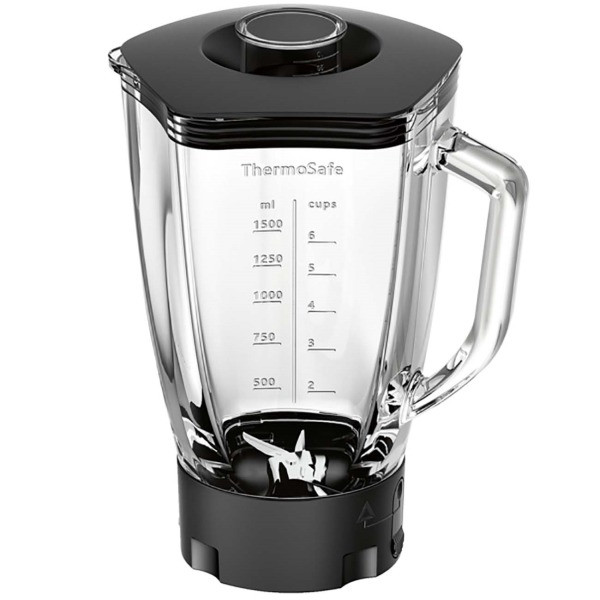 Чаша подрібнювач у зборі з кришкою та ножем для блендера BRAUN JB3150 JB3100 JB301AI (7322311664)