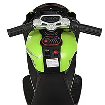 Дитячий електромобіль мотоцикл Yamaha M 4135L-5 (MP3, USB, мотори 2x25W, акум.2x6V5AH), фото 6