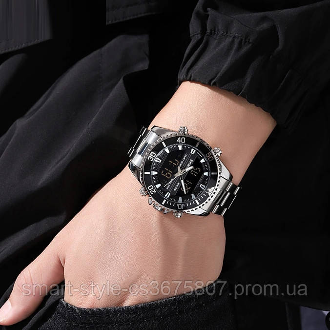Чоловічий наручний годинник Skmei Daytona, Оригінальний класичний чоловічий наручний годинник - фото 10 - id-p1947481847