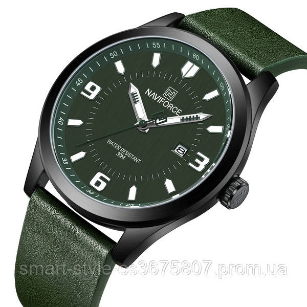 Чоловічий наручний годинник Naviforce Total, Оригінальний класичний чоловічий наручний годинник - фото 1 - id-p1947482511
