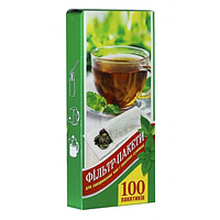 Фільтр-пакет XXL для заварювання чаю (100 шт)