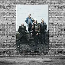 Плакат "Three Days Grace", 60×43см, фото 3