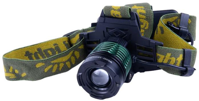 Налобний LED ліхтар RB-101 універсальний на голову акумуляторний Zoom 2x18650