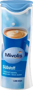 Таблетки цукрозамінника Міволіс "Mivolis" підсолоджувач замінник цукру