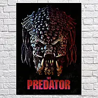 Плакат "Хищник, черепа, The Predator (2018)", 60×43см