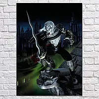 Картина на холсте "Наследие Каина: Похититель душ, Soul Reaver, Legacy of Kain, Blood Omen", 42×30см