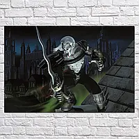 Картина на холсте "Наследие Каина: Похититель душ, Soul Reaver, Legacy of Kain, Blood Omen", 60×90см