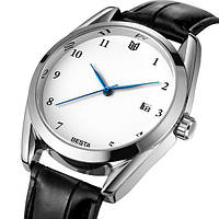 Мужские наручные часы Besta Platinum, Оригинальные классические мужские наручные часы