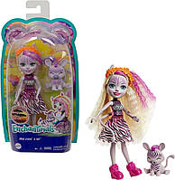 Лялька Зеді Зебра та Реф Enchantimals Zadie Zebra Doll with Ref Енчантімалс