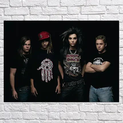 Плакат "Tokio Hotel", 43×60см, фото 2